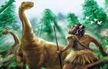 Evidencias de la convivencia entre humanos y dinosaurios
