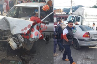 La conductora, una joven de 20 años, sufrió lesiones en la cabeza