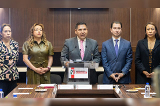 Presenta el diputado Eduardo Zarzosa propuesta para dignificar la carrera policial y así reforzar la seguridad en los municipios.