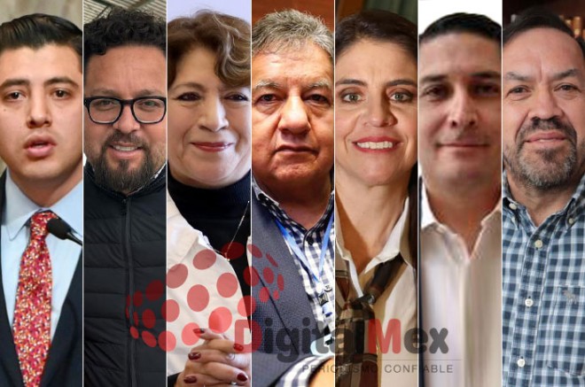 Carlos Zurita, Valentín Martínez, Delfina Gómez, Higinio Martínez, Laura Benhumea, Luis Raúl Ortiz, Edgar Rosales 