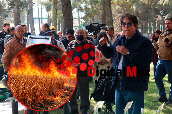 Video: Quemas agropecuarias, el origen de 50% de los incendios forestales en Edoméx