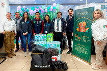 Este 2025 se consolidó como el año con la mayor cantidad de artículos recabados por la CODHEM, reflejando un compromiso solidario hacia la población migrante en tránsito.