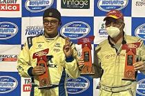 Los pilotos mexiquenses de la escudería GOGA Racing Team, César Valencia y Aldo Gómez, lograron subir a lo más alto del podio