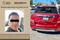 El detenido, junto con el arma de fuego y la camioneta asegurada, fue presentado ante la Fiscalía General de la República (FGR), con sede en Toluca.