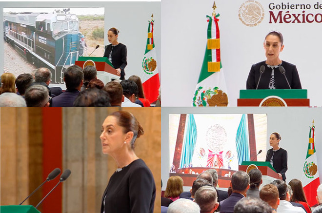 La mandataria es la primera mujer en la historia de México en encabezar este ejercicio constitucional y destacó que su gestión se caracteriza por resultados concretos.