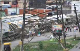 Descarrilan vagones de un tren en #Nezahualcóyotl