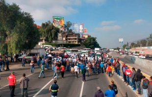 #Video: Recolectores de chatarra bloquean accesos a la Ciudad de México