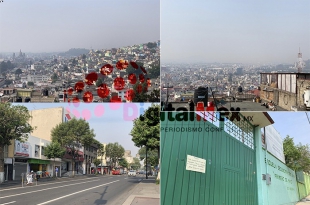 Sigue la mala calidad del aire en Toluca