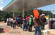 Se agrava escasez de gasolina en el sur mexiquense