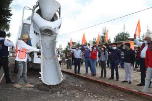 Dió el banderazo a la ampliación de electrificación en el ramal Los Salmerón 