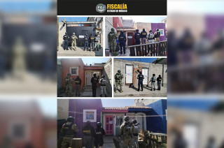 Elementos de los tres órdenes de gobierno aseguraron cuatro inmuebles en el municipio de Tecámac y cuatro más en Acolman, los cuales al parecer eran ocupados de manera ilegal.