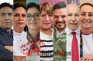 Ernesto Armendáriz, Ariadna Montiel, Patricia Zarza, Delfina Gómez, Zoe Robledo, Raúl Armando Quintero, Claudia Sheinbaum