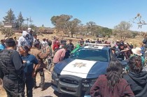 Elementos de distintas corporaciones participan en el operativo interinstitucional que permitió la detención de seis presuntos integrantes de un grupo delictivo