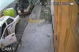 #Video: Graban robo de baterías de auto en #Metepec