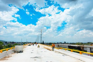 La obra registra un avance de 92.25% y permitirá mejorar los traslados entre Tecámac, Ecatepec, Coacalco, Tultitlán y Tonanitla, así como hacia el AIFA.