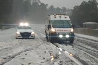 Cierran circulación a la altura de Llano Grande y Río Frío