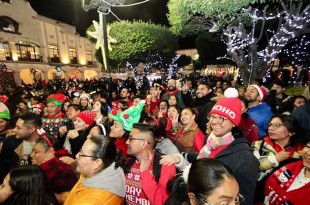 Festival navideño en Lerma ilumina el municipio