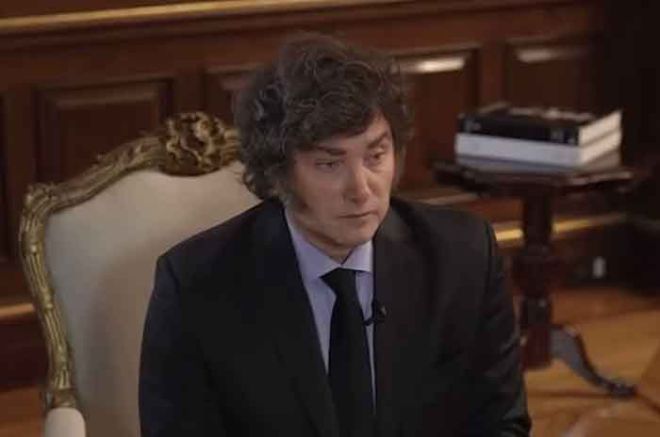 #Video: Presidente de Argentina, Javier Milei, llama "ignorante" a #AMLO