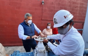 Gobierno de #Ecatepec se instala en zona con escasez de agua