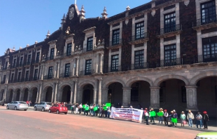 Campesinos del Edomex apoyan manifestación de Hidalgo contra Omar Fayad