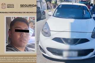 Josmar “N”, junto con el vehículo asegurado, fue presentado ante la Agencia del Ministerio Público.