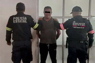 El individuo fue puesto a disposición de la autoridad competente en el Centro de Justicia para las Mujeres