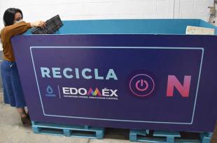 CAEM instaló 12 módulos del “Recicla On”