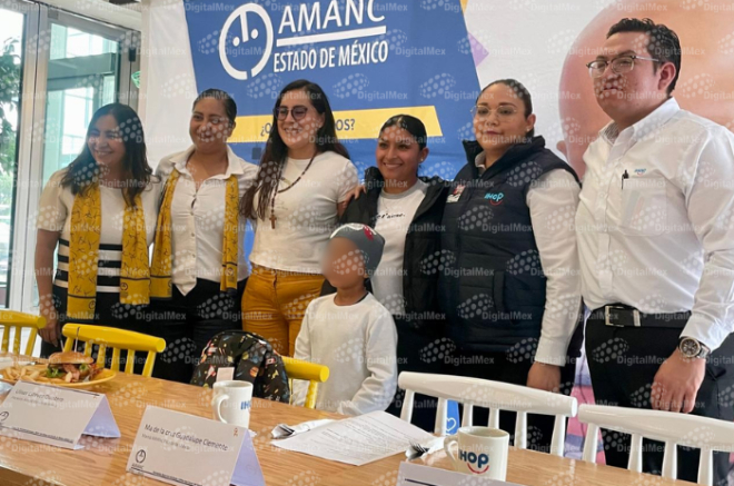 Presentan el “National Pancake Day” de AMANC Estado de México.