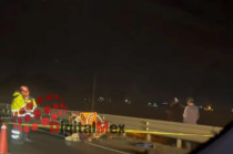 El triciclo involucrado en el accidente fue arrollado por una camioneta sobre la carretera Atlacomulco–Toluca