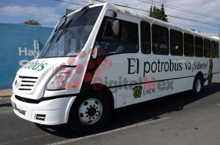 Potrobús reanudará su servicio con el inicio del regreso presencial a clases