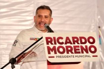 Gabriel Medina, vocero de la campaña de Ricardo Moreno Bastida