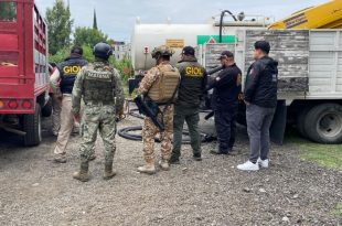 Elementos de la Secretaría de Marina participaron en el operativo conjunto para asegurar un inmueble.