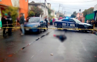 Balacera deja un muerto y un niño lesionado afuera de una escuela en Neza