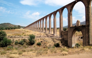 Fomentan turismo en el Acueducto del Padre Tembleque con la 5a. Carrera del Pulque