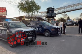 Filtro de seguridad instalado en la carretera Toluca-Atlacomulco