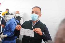 El edil informó a través de sus redes sociales que dio positivo a Covid-19