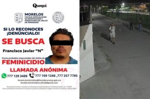 Francisco Javier “N”, alias “El Trompas”, es buscado por su presunta responsabilidad en el feminicidio de la estudiante Claudia Tacoronte.