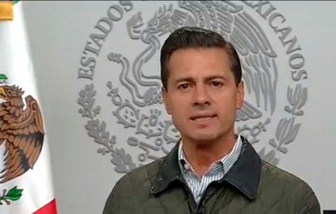 México unido y de pie: Enrique Peña en mensaje a la nación