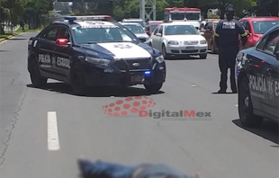 Muere hombre atropellado en carriles centrales de Tollocan en Toluca