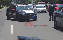 Muere hombre atropellado en carriles centrales de Tollocan en Toluca