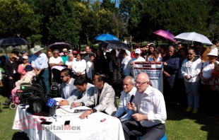 Insisten ambientalistas de #Metepec en rechazar a la Guardia Nacional en La Pila