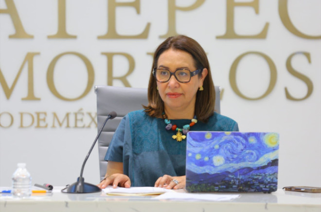 Azucena Cisneros informó sobre resultados del plan de seguridad