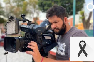 Dante Gutiérrez, camarógrafo de Canal 11; Q.E.P.D.