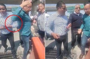 #Video: Cobarde agresión de alcalde de Tonanitla a funcionario de Tecámac
