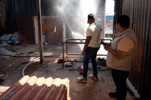 #Video: Se incendia fábrica de láminas en #Coacalco