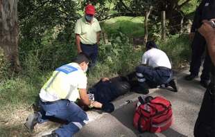 #Tejupilco: Joven resulta lesionada al caer de su cuatrimoto