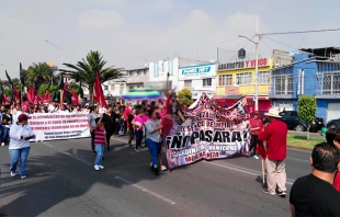 Morenistas provocan caos vial durante protesta en Nezahualcóyotl