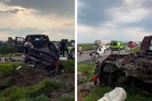 En el choque estuvieron involucrados un vehículo particular y una camioneta.