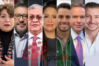 Delfina Gómez, Horacio Duarte, Cristóbal Castañeda, Laura González, Pepe Couttolenc, Manuel Velasco, Elías Rescala