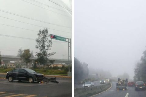 Los accidentes ocurrieron en Las Torres, Tollocan y la México-Toluca.